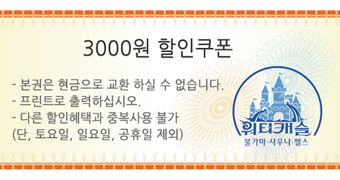 3000원 할인쿠폰